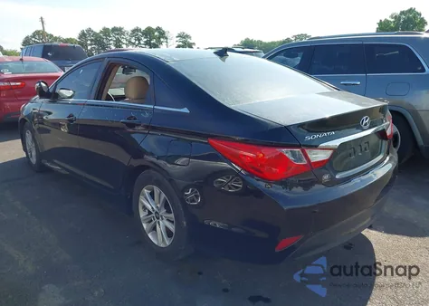 2014 Hyundai Sonata Gls from USA, damaged, VIN 5NPEB4AC8EH837573